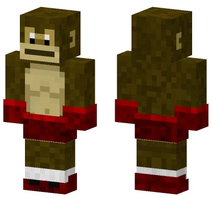 Monkey Boxer Minecraft skin