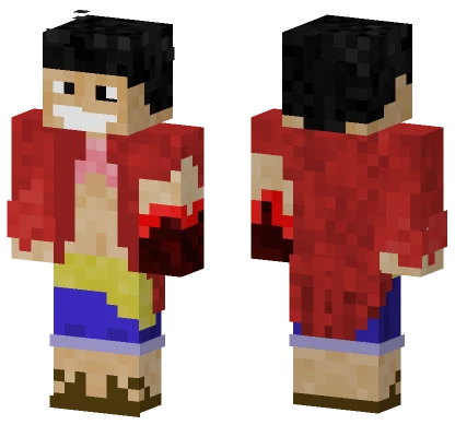 Monkey D Luffy Minecraft skin
