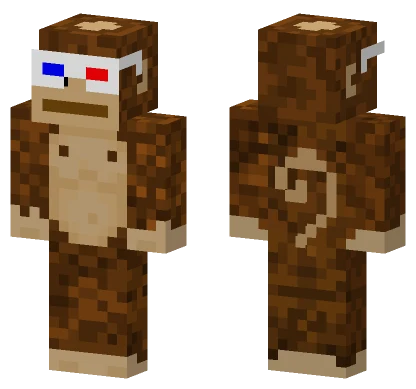Monkey Tibson Minecraft skin