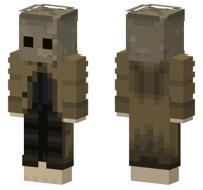 Mono Little Nightmares 2 Minecraft skin