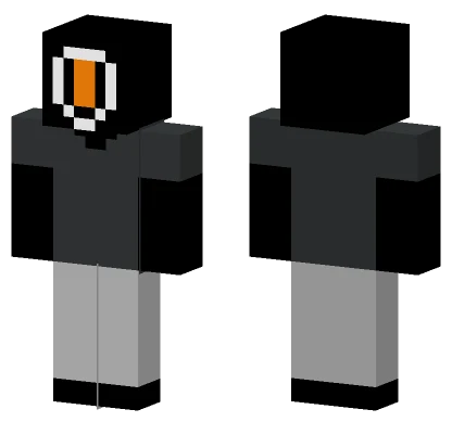 Monochromatic Robot Minecraft skin