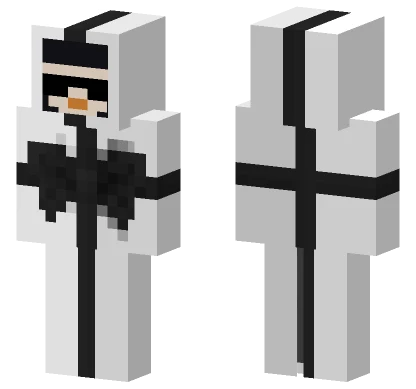 Monochromatic Robot Boy Minecraft skin