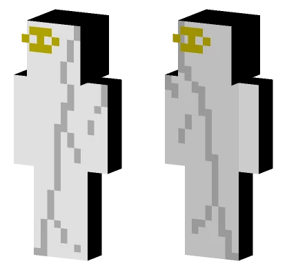 Monochrome Checkerboard Outfit Minecraft skin