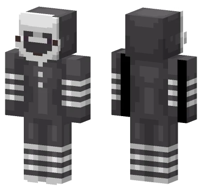 Monochrome Puppet Minecraft skin