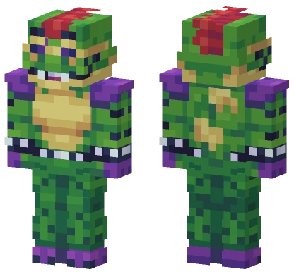 Montgomery Gator FNAF Remake Minecraft skin