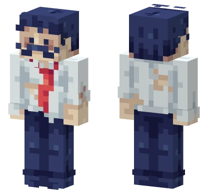 Moon Big Suit Minecraft skin
