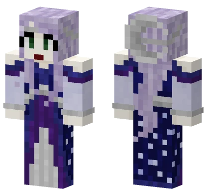 Moon Girl Minecraft skin