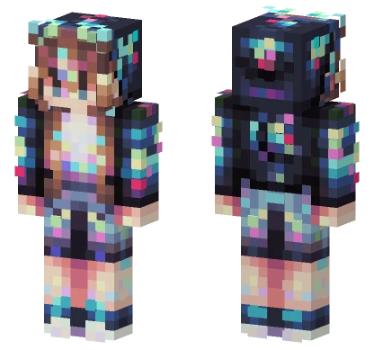Moon Girl Skin Minecraft skin