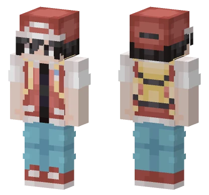 Moon Husky Pokemon Minecraft skin