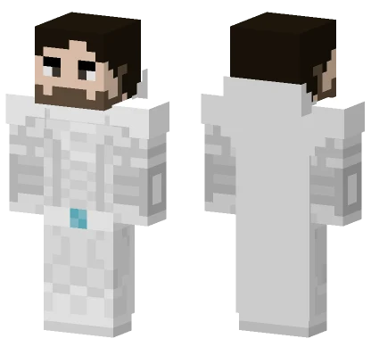 Moon Knight Unmasked Minecraft skin