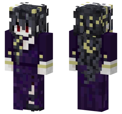 Moon Maiden Minecraft skin