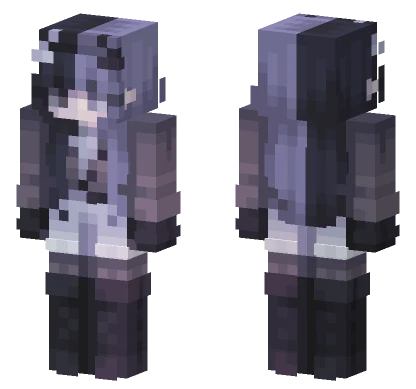 Moon Shadow Boy Minecraft skin