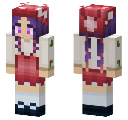 Moon X Mas Minecraft skin