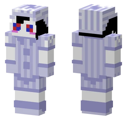 Moonbeams Pomni Fixed Minecraft skin