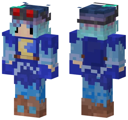 Mooner Not A E Gril Minecraft skin