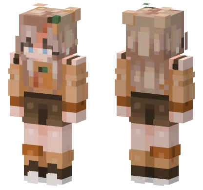 Moonlight Pumpkin Minecraft skin