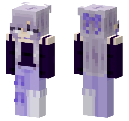 Moonlit Girl Minecraft skin