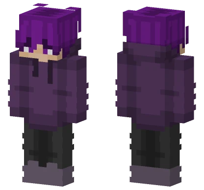 More Purple Minecraft skin