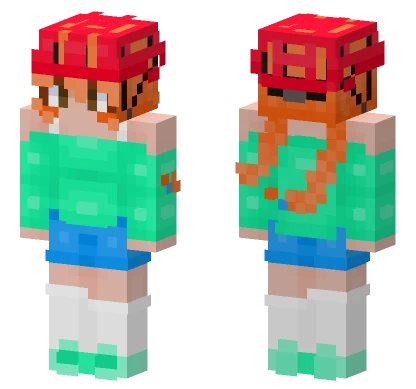 Morning Bike Ride Te Minecraft skin