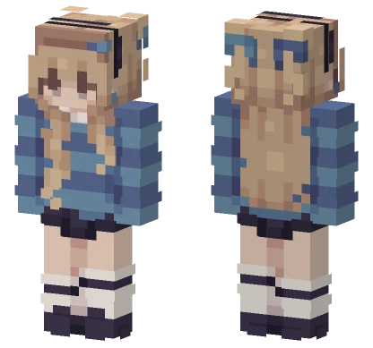 Morning Blues RCE Minecraft skin