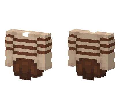 Morning Coffee Stripe Outfit Minecraft skin