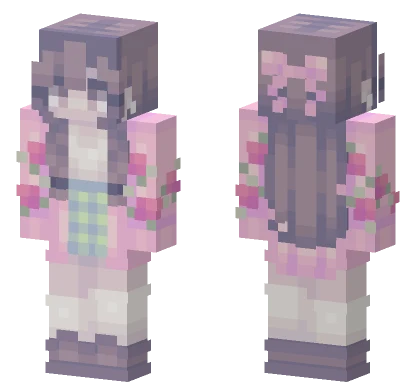 Morning Rain Clouds Window Minecraft skin