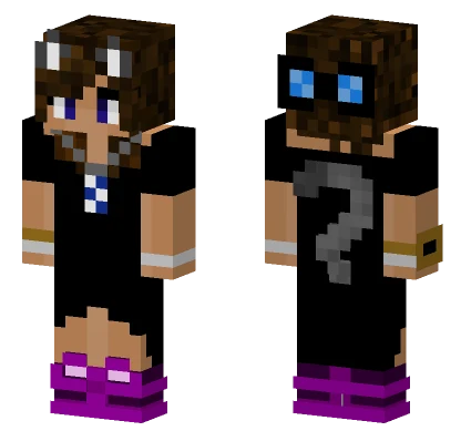 Morticia Zee Minecraft skin