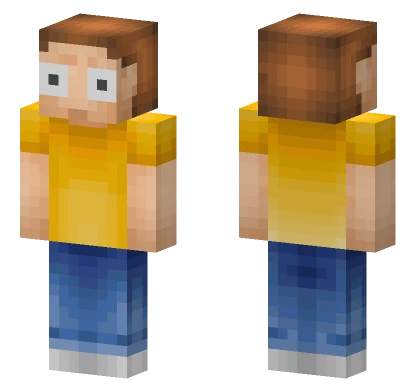 Morty Smith Minecraft skin