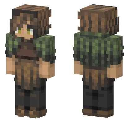 Moss And Fairies OC Minecraft skin