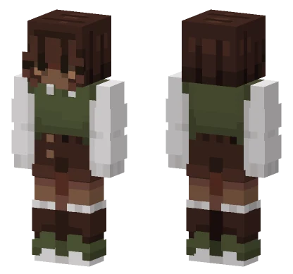 Mossy Banks Minecraft skin