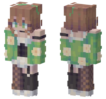 Mossy Buttercups RCE Minecraft skin