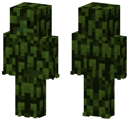 Mossy Creeper Suit Minecraft skin