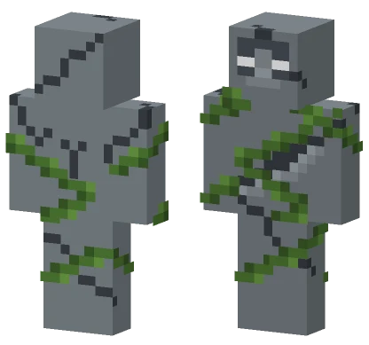 Mossy Golem Minecraft skin