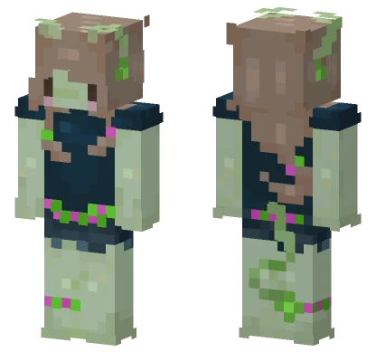 Mossy Zombie Minecraft skin