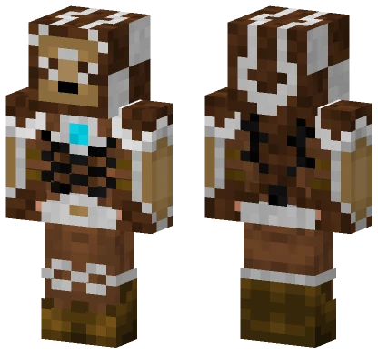 Moussetea Builder Cape Minecraft skin