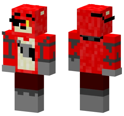 Movie Foxy The Pirate Fox Minecraft skin