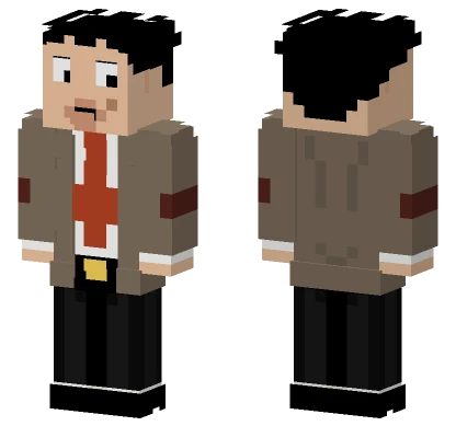 Mr Bean Minecraft skin