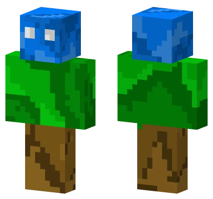 Mr Blue Sky Minecraft skin