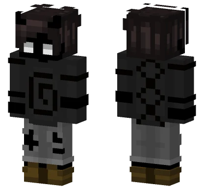 Mr Dark Minecraft skin