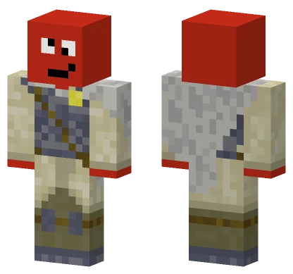 Mr Red Minecraft skin