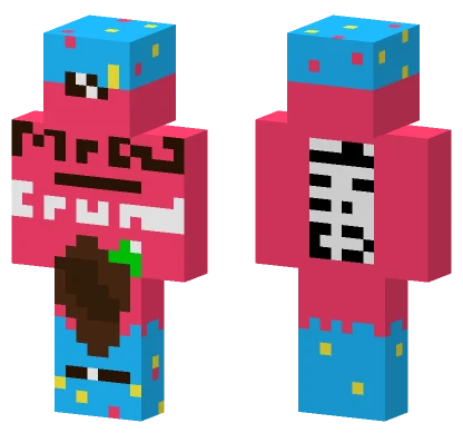 MrBeast Feastables Bar Minecraft skin