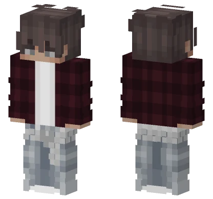Mrcrtv Flannel Skin Minecraft skin