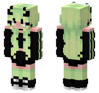 Ms Monster Girl Minecraft skin