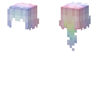 Multicolor Hairstyle Base Minecraft skin