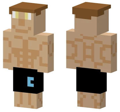 Muscel Man Minecraft skin