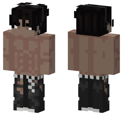 Muscular Warrior Minecraft skin