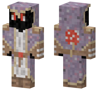 Mushroom Fields Red Minecraft skin