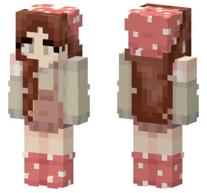 Mushroom Girl Minecraft skin
