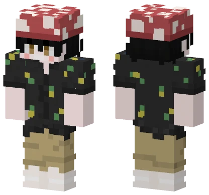 Mushroom Girl Minecraft skin
