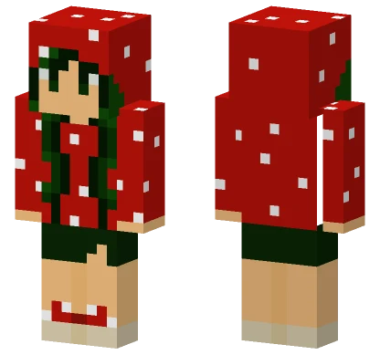 Mushroom Girl Minecraft skin